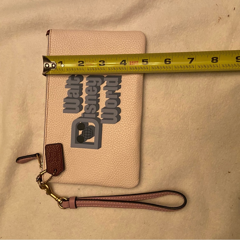 Disney X Coach Small Wristlet With Walt Disney World Motif - Picture 7 of 7